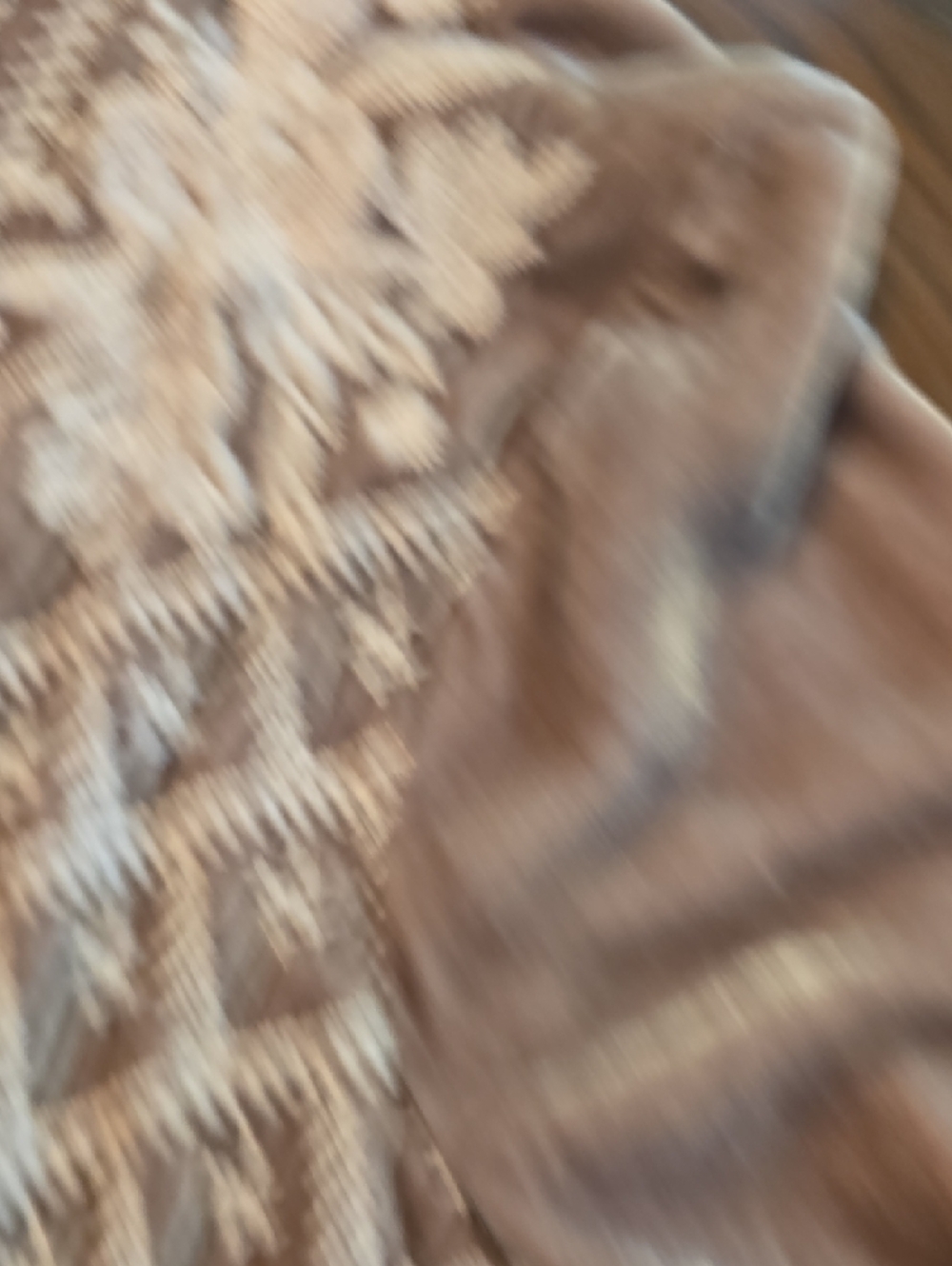 Gorgeous Johnny Was Taupe Velvet Embroidered Kimono - Picture 3 of 9